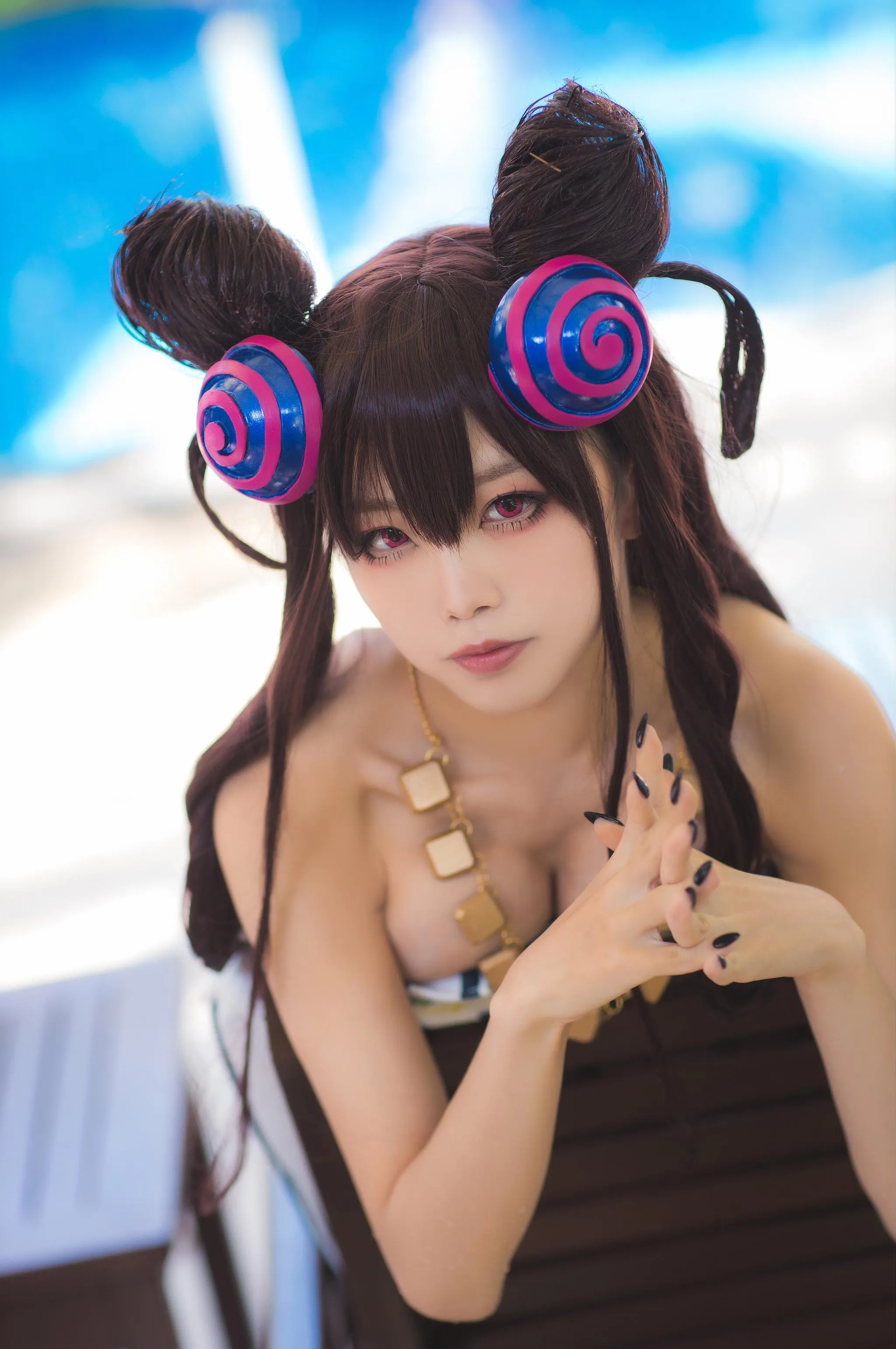 水淼 – NO.42 紫式部水着Ver [41P]插图8